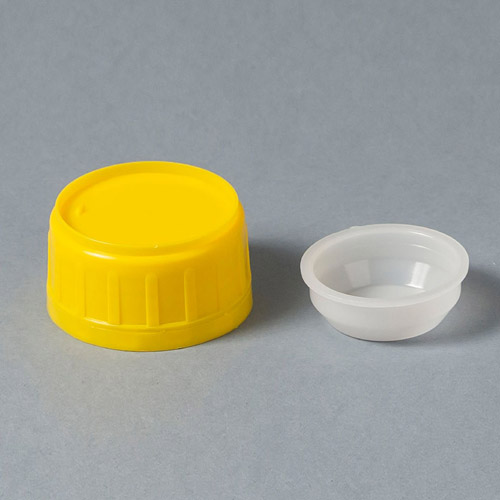 Frasco Plástico 125ml B50 con tapa y tapón o laina - Imagen 2